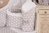 Cot Bed Bumper and Duvet Cover - 3 Pieces Set- Polka Dots Collection - White & Grey - Vizaro