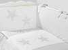 Cot Bumper and Duvet Cover - 3 Pieces Set - Great Laced Star Collection - Vizaro