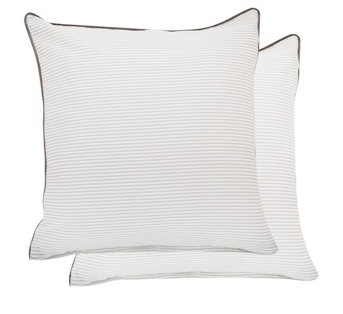 Pillowcase for baby room Decor - Grey Stripes Collection - Vizaro