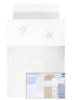 Duvet cover bedding set for Toddler Bed - Great Laced Star Collection - Vizaro