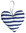 Hanging Hearts for Baby Pram decor (1 Pieces) - Little Sailing Boat Collection - Vizaro