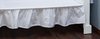 Valance sheet for Cot - White Lace Collection - Vizaro