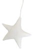 Hanging Stars for Baby Pram decor (1 Pieces)  - White Lace Collection - Vizaro