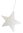 Hanging Stars for Baby Pram decor (1 Pieces)  - White Lace Collection - Vizaro