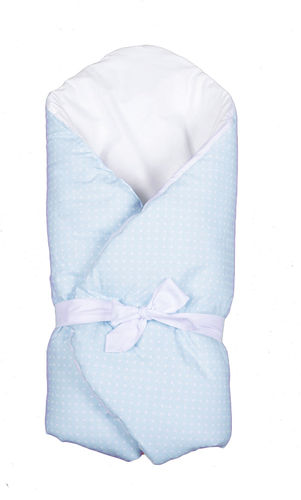 Swaddle Wrap for newborn - Blue & White Collection - Vizaro