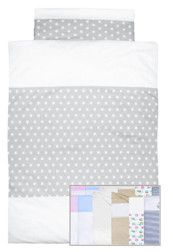 Duvet cover bedding set for Cot Bed - Little Stars Collection - Vizaro