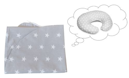 Pillowcase for Nursing Pillow - Little Stars Collection - Vizaro