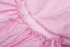 Fitted sheet for Cot - Pink & White Collection - Vizaro