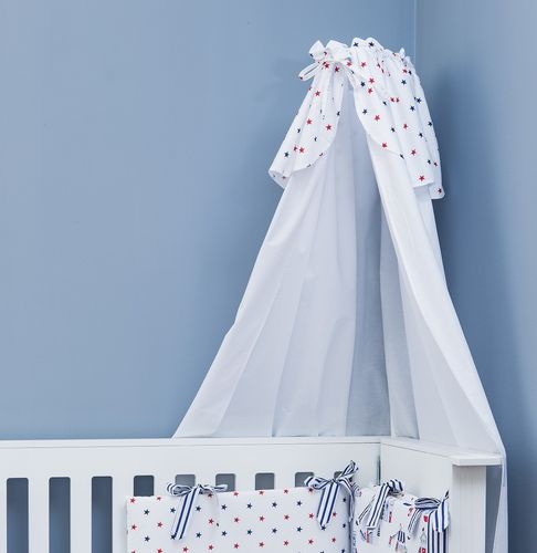 Canopy with holder for baby cot - Beach Huts Collection - Vizaro
