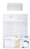 3 piece Bedding Set of sheets for Cot Bed - Great Laced Star Collection - Vizaro OUT OF STOCK