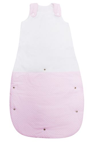 Sleeping Bag (4-36 Months) -  2,5 Tog - Pink & White Collection