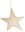 Colgante forma de Estrella para Capota de Capazo - 1x- Colección Bordado Líneas Beige - AGOTADO