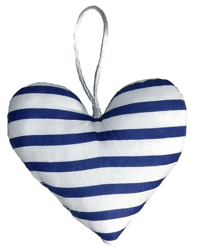 Hanging Hearts for Baby Pram decor (1 Pieces) - Little Sailing Boat Collection - Vizaro