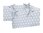 Padded Bumper Cot Bed - Polka Dots Collection - White & Grey - Vizaro