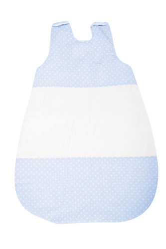 Sleeping bag (0-4 Months) -  2,5 Tog - Blue & White Collection