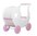 WOODEN DOLL PRAM with Bedding - Girl, age between 1 and 6 Vizaro