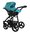 Vizaro Onyx - Turquoise & Black Chassis - 3 in 1 Travel System - OUT OF STOCK