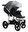 Vizaro Onyx - Light Grey & Silver Chassis - ONLY Pushchair