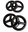 4 Units anti-puncture foam wheels Vizaro Onyx - Pearl