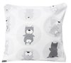 Pillowcase for baby room Decor - Grey Bears Collection
