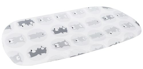 Fitted Sheet for Pram - Grey Bears Collection