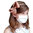 PACK 10x Face Mask TRIMATT COTTONBLOCK - 100% Cotton Water-repellent - CHILDREN 6 to 9