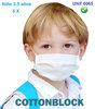 PACK 5x Face Mask TRIMATT COTTONBLOCK - 100% Cotton Water-repellent - CHILDREN 3 to 5