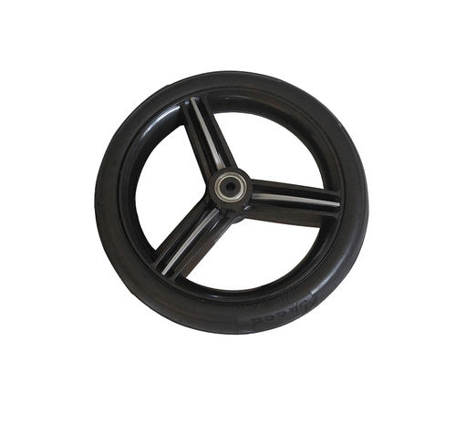 Front Black Tyre & Foam Wheel Vizaro Onyx-Pearl (3 spokes)
