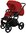 Vizaro Pearl SCARLET RED & BLACK Frame - Luxury Baby Travel System - 2 en 1