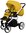 Vizaro Pearl TOSCAN YELLOW & WHITE Frame - Luxury Baby Travel System - 3 in 1