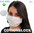 PACK 5x Face Mask TRIMATT COTTONBLOCK - 100% Cotton Water-repellent - ADULT