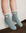 1 Par de calcetines para recién nacido unisex de 0 a 12 Meses -100% Algodón - Color aleatorio