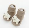 Calcetines 3D Antideslizantes para recién nacido unisex de 0 a 6 Meses - Algodón