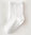 Anti-slip socks for baby 6-12 month - White