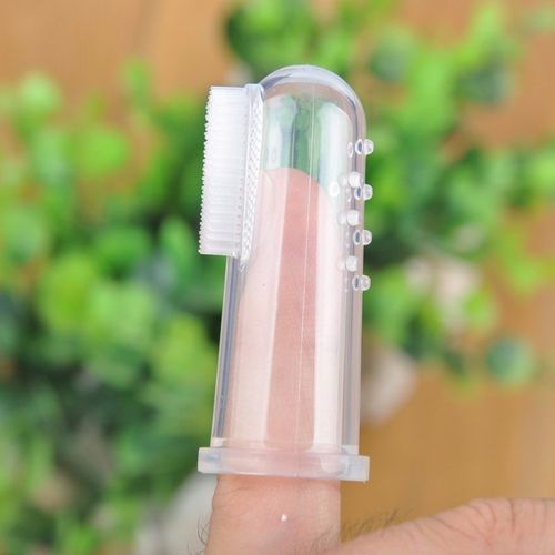 Cepillo de dientes de silicona suave do para bebé (incluye caja)