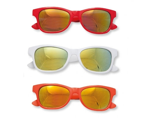 Gafas de sol Infantiles homologadas CE UV400 - color a elegir Rojo, Naranja o Blanco