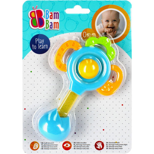 Premium FLOR rattle for babies from 0 months