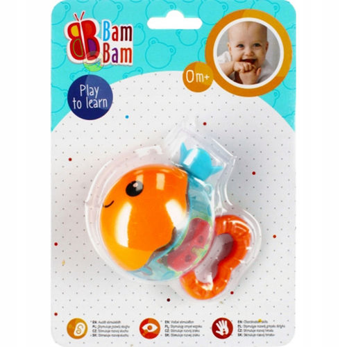 Premium FISH rattle for babies from 0 months
