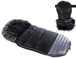 Manoplas y sacos de invierno para silla de paseo